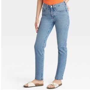 Universal Thread Mid-Rise 80s Slim Fit Light Blue Jeans